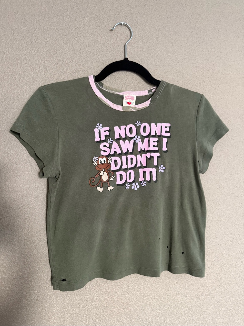 Vintage Y2K deadstock baby tee